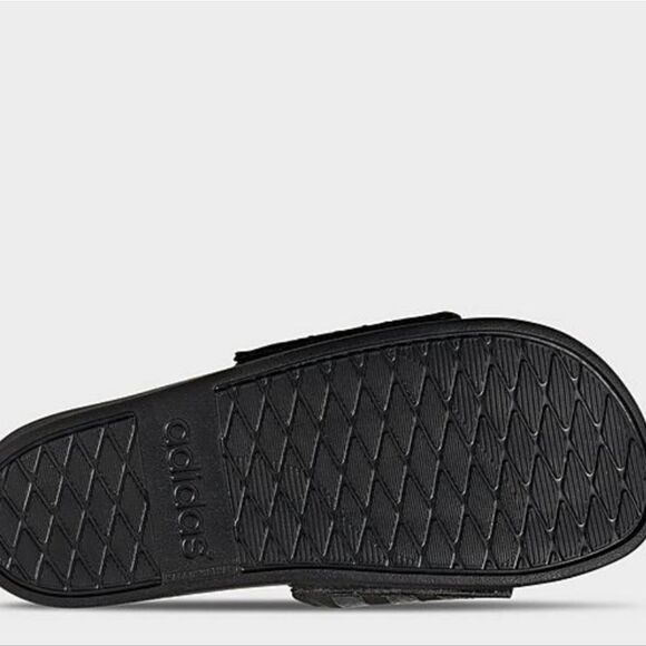 Adidas Adilette Comfort Slide Sandal,- Core Black/Grey Six main image 7